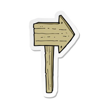 bir çizgi film işareti yazının etiket