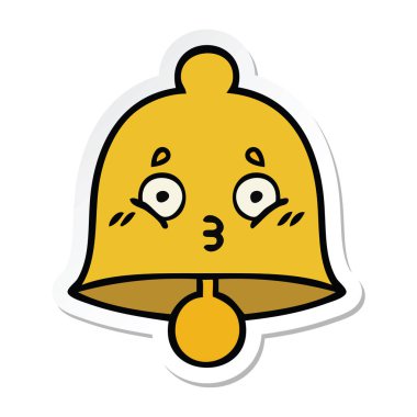 sevimli çizgi Bell'in etiket