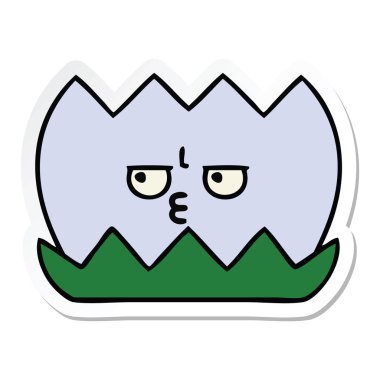 sevimli çizgi su lilly etiket