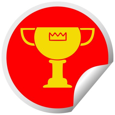 dairesel peeling etiket karikatür Altın Kupası