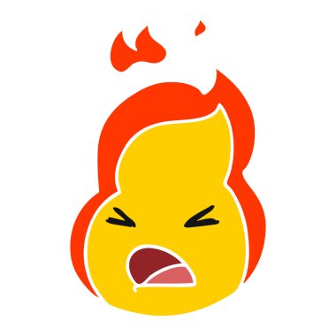 çizgi film kawaii şirin ateş etmek