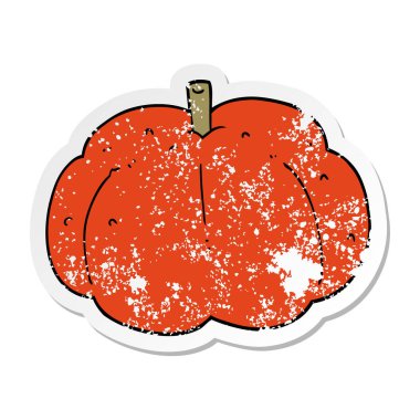 bir çizgi film kabak sıkıntılı etiket