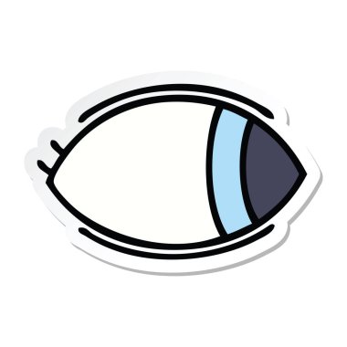 etiket bir yana arıyorsunuz bir sevimli çizgi göz