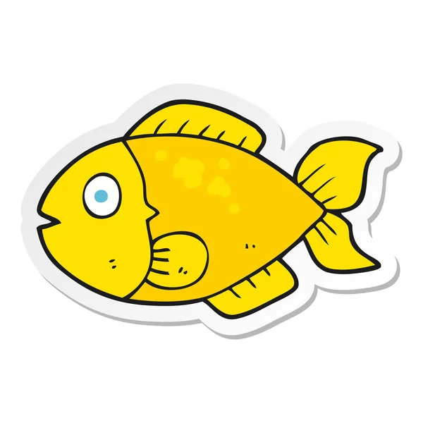 Мультипликационная Рыбка — стоковый вектор