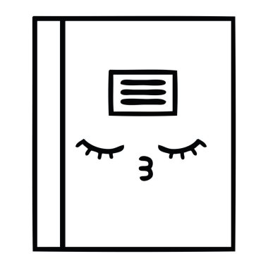 Çizim karikatür defter