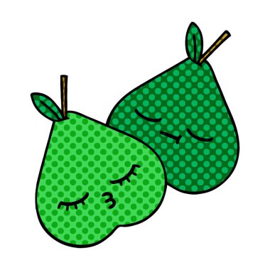 çizgi roman tarzı çizgi film armut