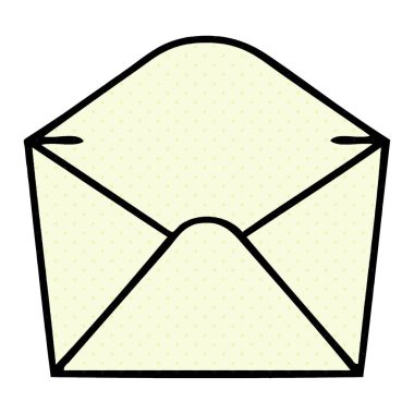 ilginç çizgi roman tarzı çizgi film zarf