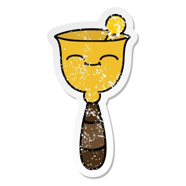 sevimli çizgi okul zili sıkıntılı etiket