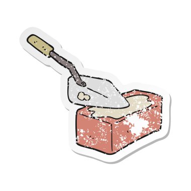 bir çizgi film örmek sıkıntılı etiket