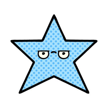 çizgi roman tarzı çizgi film yıldız balık