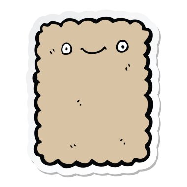 çizgi film bisküvi etiket