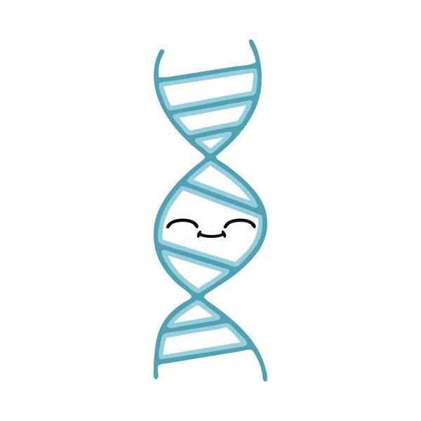 平色复古卡通的 Dna — 图库矢量图片