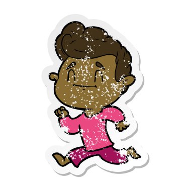 egzersiz mutlu karikatür insanın sıkıntılı etiket