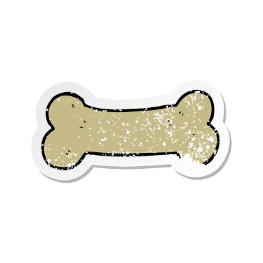 çizgi film köpek bisküvi sıkıntılı etiket