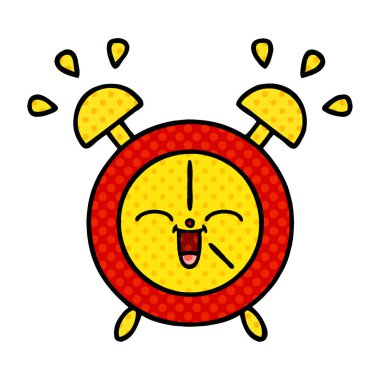 çizgi roman tarzı çizgi film çalar saat