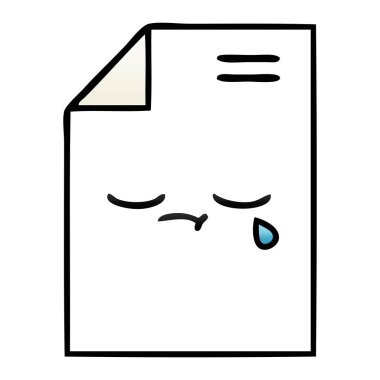 Degrade gölgeli karikatür kağıdın 