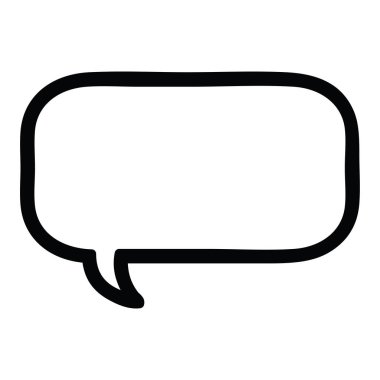 konuşma balonu simgesini sembolü