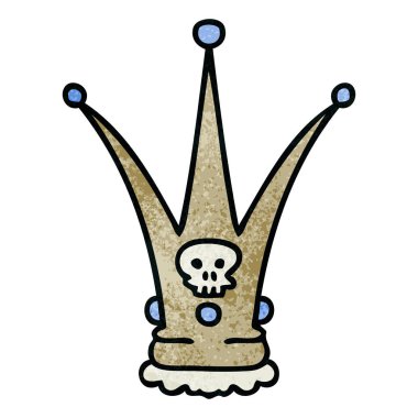 ilginç çizgi film ölüm taç el çekilmiş