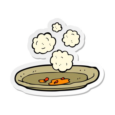 bir çizgi film boş levha, etiket