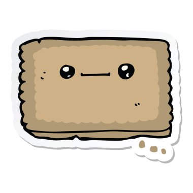 çizgi film bisküvi etiket