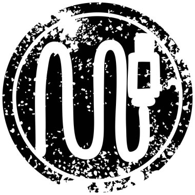 elektrik prizinden sıkıntılı simgesi simgesi