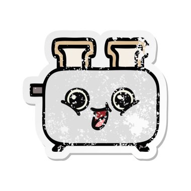 sevimli çizgi dolusu sıkıntılı etiket