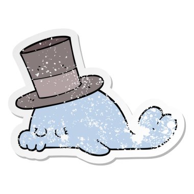 sevimli çizgi yunus sıkıntılı etiket