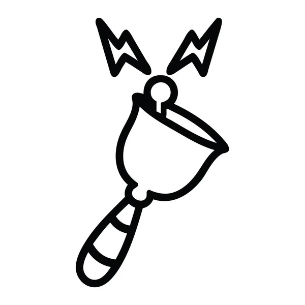 Ringing bell icon — Stockvector