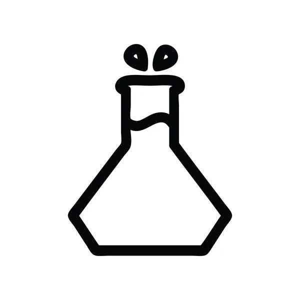 Símbolo Del Icono Del Experimento Científico — Archivo Imágenes Vectoriales