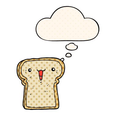 çizgi film illüstrasyon ve çizgi roman tarzında düşünce balonu