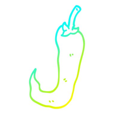 soğuk degrade çizgi çizim karikatür kırmızı acı biber biber