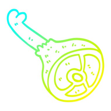 soğuk degrade çizgi çizim karikatür et eklem