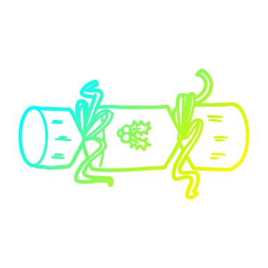 soğuk degrade çizgi çizim xmas kraker karikatür