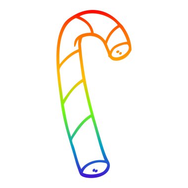 gökkuşağı degrade çizgi çizim karikatür çizgili şeker kamışı