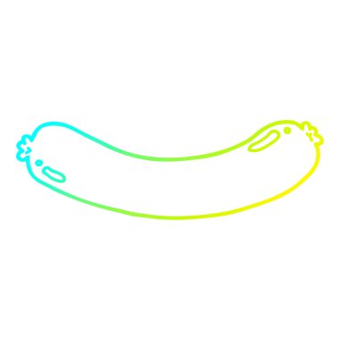 soğuk degrade çizgi çizim karikatür sosis