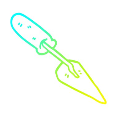 soğuk degrade çizgi çizim karikatür mala