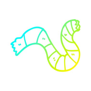 soğuk degrade çizgi çizim Karikatür halat