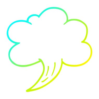 soğuk degrade çizgi hava karikatür rüzgar çizim