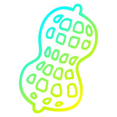 soğuk degrade çizgi çizim karikatür fıstık