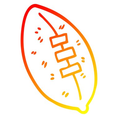 sıcak degrade çizgi çizim karikatür futbol