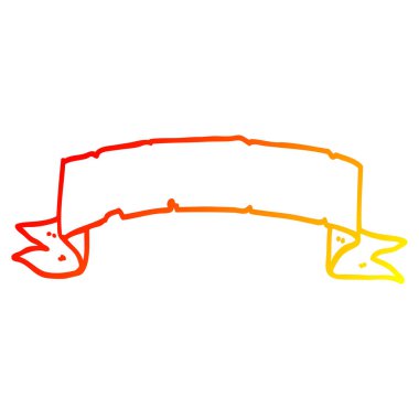 sıcak degrade çizgi çizim karikatür kaydırma afiş