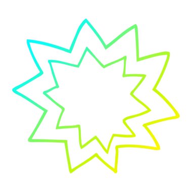 soğuk degrade çizgi çizim karikatür patlama alev