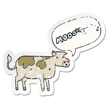 karikatür ve konuşma balonu sıkıntılı etiket