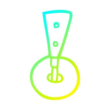 soğuk degrade çizgi çizim karikatür caster tekerlek