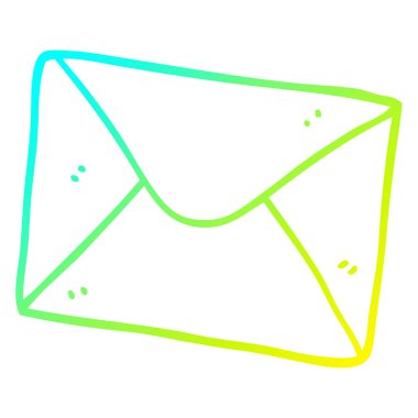 soğuk degrade çizgi çizim karikatür harfi