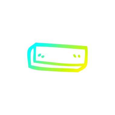 soğuk degrade çizgi çizim karikatür eksi sembolü