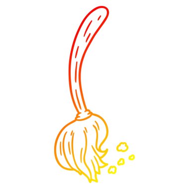 sıcak degrade çizgi çizim karikatür paspas