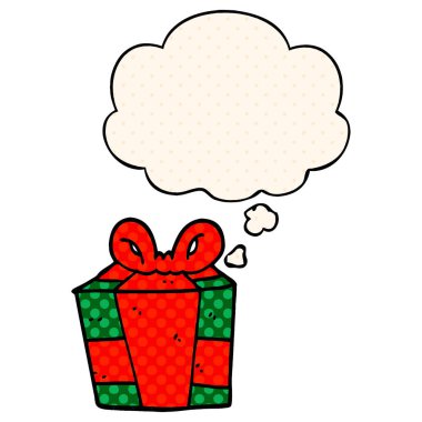 çizgi film mevcut ve çizgi roman tarzında düşünce balonu