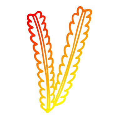 buğday karikatür iplikçikleri çizim sıcak degrade çizgi çizim