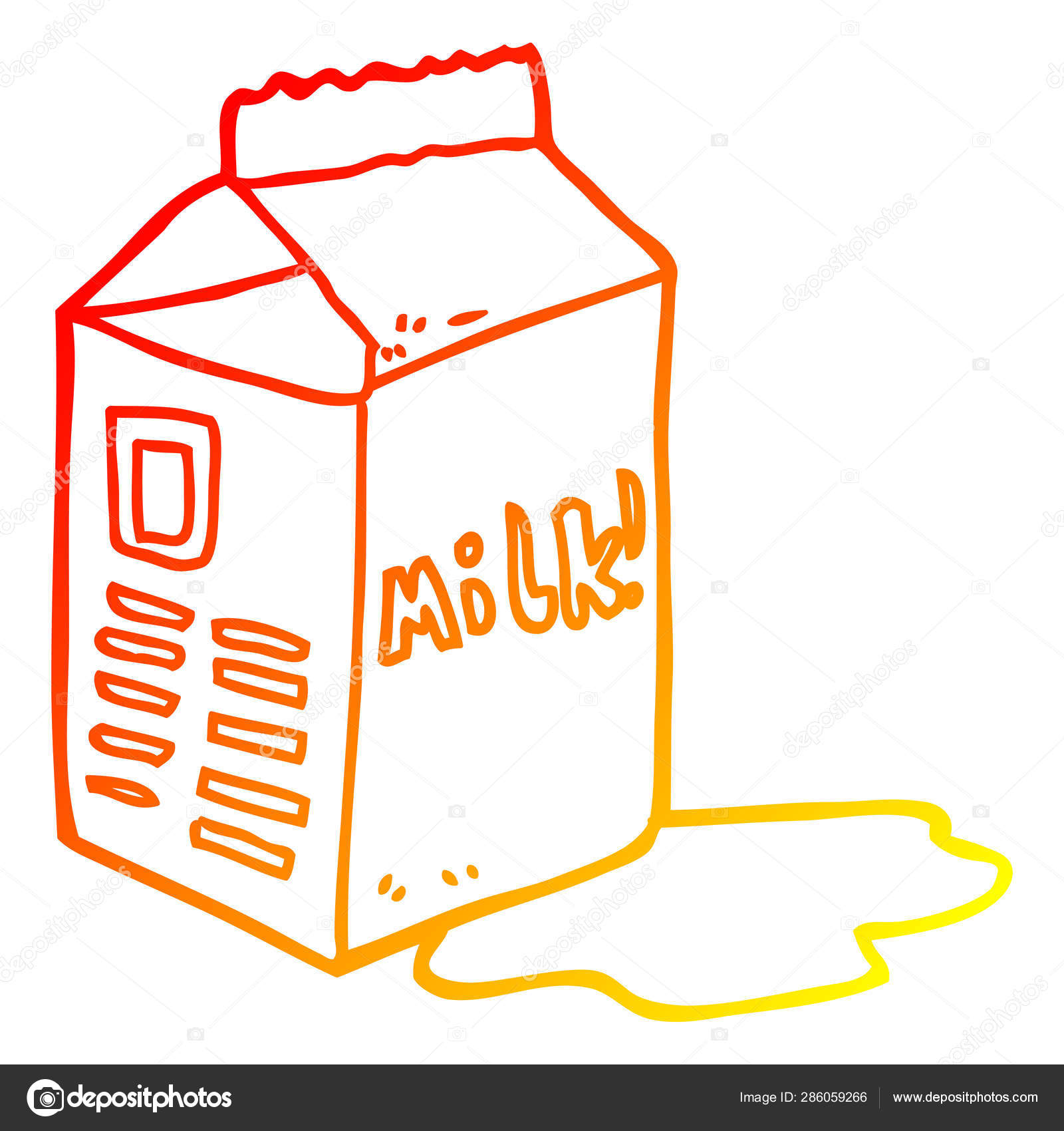 Línea de gradiente caliente dibujo dibujos animados caja de leche vector, gráfico vectorial © lineartestpilot imagen #286059266 Línea de gradiente caliente dibujo dibujos animados caja de leche vector, gráfico vectorial © lineartestpilot imagen #286059266